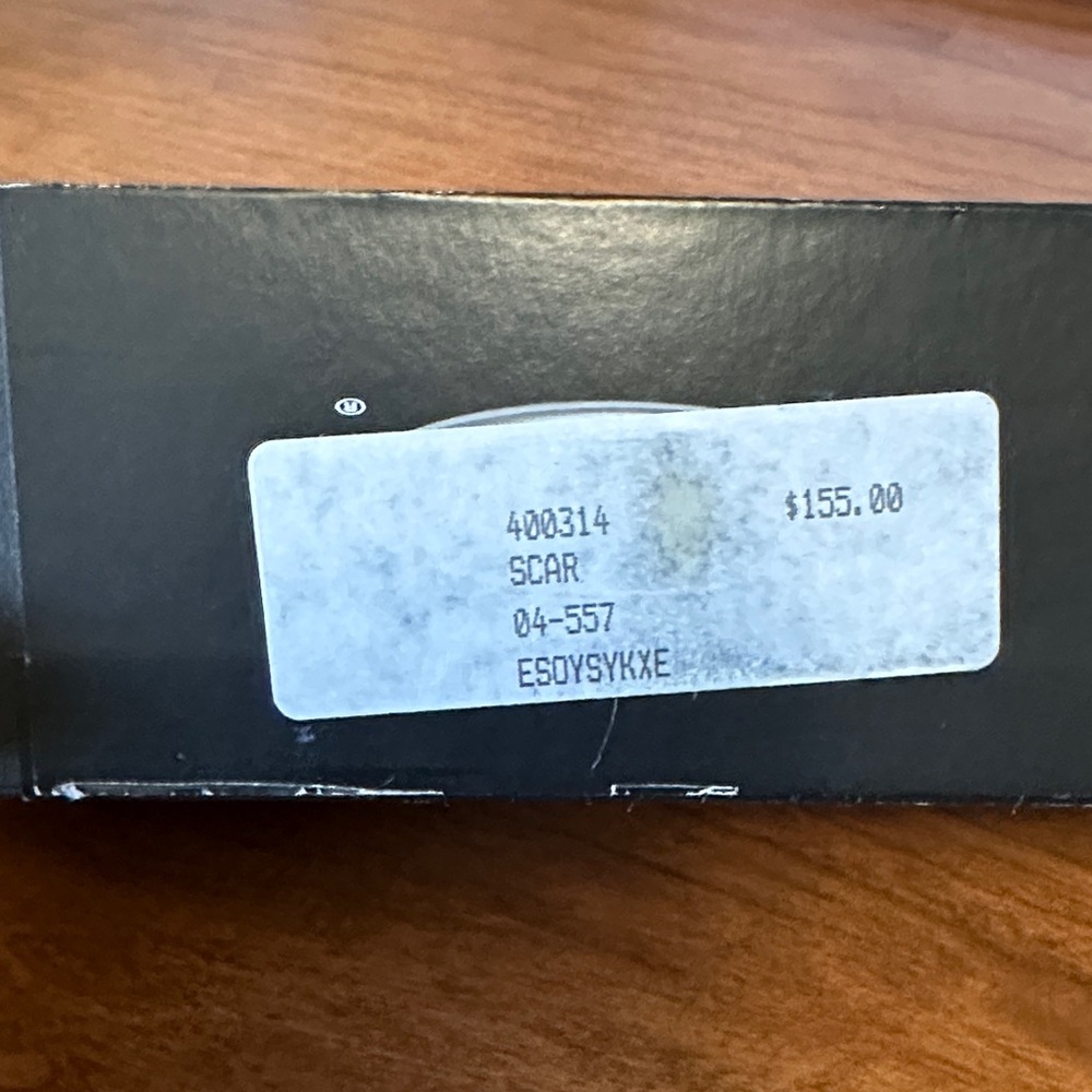 Oakley Scar Midnight Blue Sunglasses with Fire Lenses NWT - Picture 8 of 12